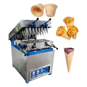 MY Offre Spéciale Machine de fabrication industrielle pour pizza cône de crème glacée équipement de formage gaufre pour le commerce