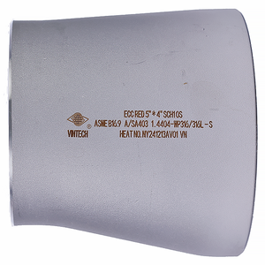 Reductor Excéntrico de Acero Inoxidable ASME B16.9, 304, 304L, 316, 316L, Sin Costuras, Soldado, Alta Presión, Accesorio de Tubería Vietnamita - Product Image 4
