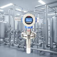 Medidor de Flujo Electromagnético Inalámbrico de Inserción en Línea (Hot Tap) 4G NB-IoT LoRa con Válvula de Bola Digital para Tuberías Grandes