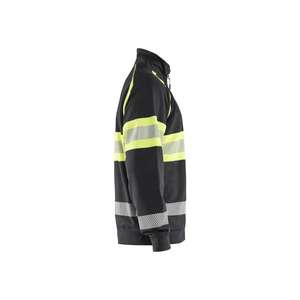 BLAKLADER - 355111589933XL Pull haute visibilité Noir/Jaune-EAN 7330509838785 HI-VIS WORKWEAR - Product Image 4