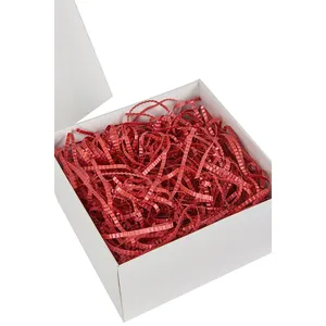 กล่องของขวัญคริสต์มาสสีขาวแบบส่วนตัว ของตกแต่งวันหยุด - Product Image 2