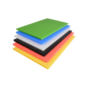 2mm PP 폴리프로필렌 골판지 4x8 보드 방수 경량 위생적인 인쇄 가능 커팅 보드 - Product Image 1