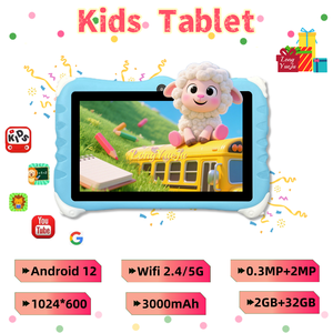 7 inch <span class=keywords><strong>Android</strong></span> 12 máy tính bảng với 3000mAh Pin 1024x600 Độ phân giải MTK Quad core đen Thứ Sáu Quà Tặng Wi-Fi - Product Image 2