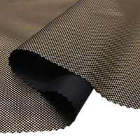 Tissu personnalisé de stockage de chaleur et d'isolation thermique à pois Isolation thermique bronzant Doublure de veste en duvet Tissu interlock