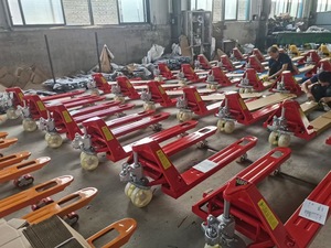 Nuevo apilador Manual de 1 tonelada, 2000kg, apilador de elevación popular, recuperador, transpallet, manual, horquillas de carretilla elevadora - Product Image 6
