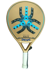Raqueta de Pádel Personalizada de Fibra de Vidrio y Carbono 3K 12K 18K, Económica, al por Mayor, con Diferentes Modelos - Product Image 4