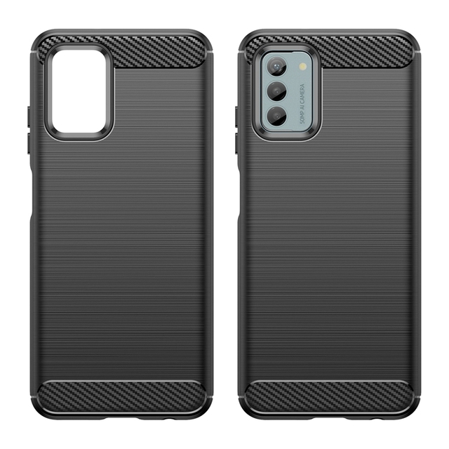 Wholesale Shockproof Soft TPU Carbon Fiber Protector Mobile Phone Case for Nokia G42 G22 C12 C22 C32 G310