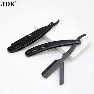 プライベートブランド クラシックストレートエッジ理髪用かみそり 密着剃り サロン品質 メンズひげ剃り 指かみそり - Product Image 1