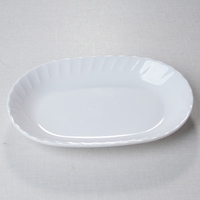 Assiette en mélamine écologique et alimentaire, incassable, avec logo personnalisé, motif pétales, pour servir des sushis, vaisselle pour restaurants et fêtes