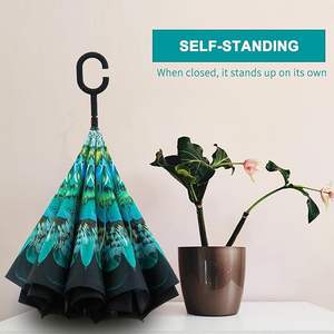 <span class=keywords><strong>Parapluie</strong></span> droit coupe-vent le plus vendu, haute qualité, ouverture automatique, durable, usage domestique, tissu en nylon 190T, prix réduit - Product Image 5