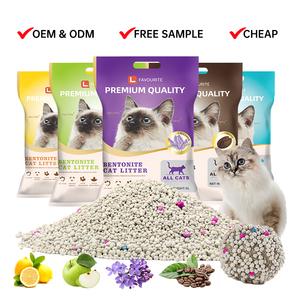 Arena para Gatos de Bentonita Premium Libre de Polvo, Arena Aglomerante y Desodorizante con OEM, ODM y Muestra Gratuita - Product Image 1