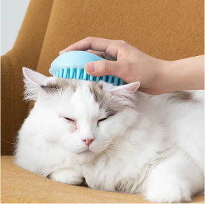 Cepillo de Ducha de Silicona Ecológico Premium, Herramienta de Masaje para Mascotas, Productos de Baño de Plástico - Product Image 3