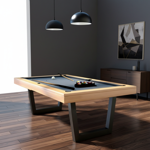 <span class=keywords><strong>Table</strong></span> de billard et de <span class=keywords><strong>snooker</strong></span> de luxe sur mesure en bois massif et cuir, <span class=keywords><strong>convertible</strong></span>, de style européen, 9 pieds - Product Image 3