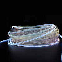 Éclairage à fibre optique MMA lumière latérale à fibre optique en plastique pour l'intérieur de la voiture