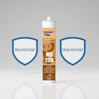 Ms Hybrid Sealant Polymer Kemasan Kecil Cepat Kering Multimaterial Sealant Polimer Hibrida yang Dapat Digunakan untuk Berbagai Material
