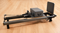 Reformer Pilates en Aluminium Qualité Commerciale pour Studio Fitness, Machine Professionnelle avec Logo Personnalisé Direct Usi