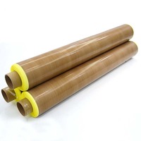0.18mm High Temperature Waterproof Breathable Adhesive PTFE Tape Rolls With Release Paper