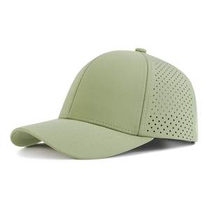 Gorra de béisbol de malla cortada con láser para hombre multifuncional de secado rápido para actividades al aire libre - Product Image 1