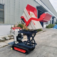 Mini 500kg/1000kg Kapazität Crawler Transporter Gummi ketten kipper Lader Mini Muldenkipper Produkt kategorie Lader