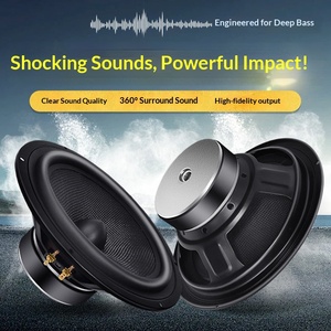Haut-parleur coaxial universel OLIVER 8 pouces à aimant puissant, pleine fréquence, pour autoradio, avec garantie de 12 mois - Product Image 2