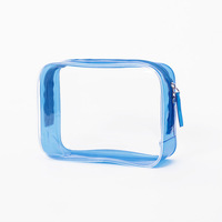 Nouveau voyage personnalisé grande capacité PVC fermeture éclair mode chaud pour le maquillage étui à cosmétiques