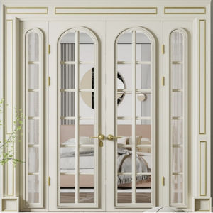 <span class=keywords><strong>Puerta</strong></span> Interior <span class=keywords><strong>de</strong></span> Aleación <span class=keywords><strong>de</strong></span> Aluminio Personalizada <span class=keywords><strong>de</strong></span> Alta Calidad ALUFRONT con <span class=keywords><strong>Forma</strong></span> <span class=keywords><strong>de</strong></span> Arco, Estilo Abatible, Insonorizada, Tipo <span class=keywords><strong>Puerta</strong></span> Francesa - Product Image 3