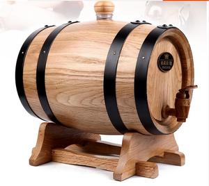 Baril en bois de chêne personnalisé de 5 L pour whisky, bière, vin, tequila - Product Image 2