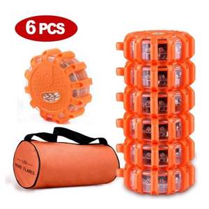 Tùy chỉnh khẩn cấp an toàn đường bộ đèn từ nhấp nháy có thể sạc lại cảnh báo LED tín hiệu Pháo Sáng - Product Image 2