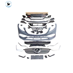Kit de carrosserie de grille <span class=keywords><strong>GT</strong></span> pour pare-chocs avant et arrière pour Mercedes GLE classe coupe w166 GLE300 GLE450 GLE63S - Product Image 4