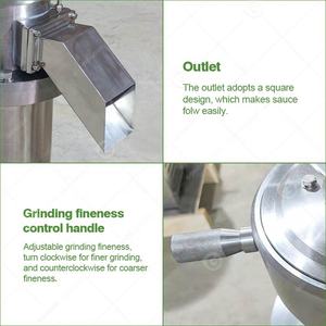 Machine portable à beurre d'arachide et de pistache rôti Mélangeur d'aliments Moulin colloïdal Moutarde et mouture - Product Image 5
