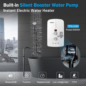 Chauffe-eau électrique instantané intelligent à économie d'énergie, pompe à pression, température constante, étanche IPx4, 220V, 3500-5500W, rapide - Product Image 3