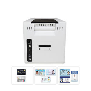 Imprimante de cartes JINGXIN transparente blanche et noire avec motifs pré-imprimés, impression couleur, simple face ou double face - Product Image 1