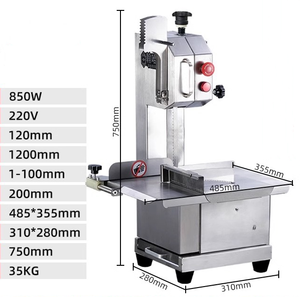 Electric Desktop Small Meat <b>Sawing</b> Machine, Household <b>Bone</b> <b>Sawing</b> Machine, Beef <b>Bone</b> Frozen Meat Pig's Hoof <b>Bone</b> Cutting Machine - Product Image 4