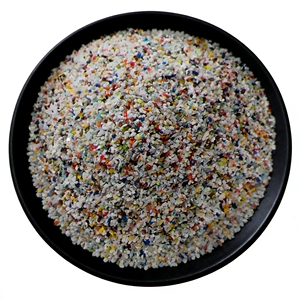 Granite auto-nivelant suspendu, sable coloré léger, motifs mélangés, semi-suspendu pour la construction de sols en époxy, 25 kg/<span class=keywords><strong>sac</strong></span> - Product Image 2
