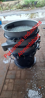 Machine de tamisage de haute précision pour poudres et particules avec port d'accès, tamis vibrant circulaire à un seul étage