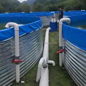 Bâche en PVC SDM, bassin d'élevage rond, produits aquatiques personnalisés, bâche imperméable pour l'élevage <span class=keywords><strong>de</strong></span> poissons, <span class=keywords><strong>de</strong></span> crevettes et <span class=keywords><strong>de</strong></span> fruits <span class=keywords><strong>de</strong></span> mer en biofloc - Product Image 3