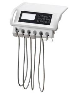 Sillón Dental Buffalo con Control Eléctrico Completo, Motor DC, Luz LED, Kit de Jeringa de Tres Vías, Brazo de Equilibrio con Resorte Neumático y Escupidera Integrada - Product Image 6