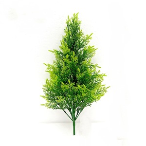 <span class=keywords><strong>Sapin</strong></span> de Noël artificiel <span class=keywords><strong>en</strong></span> <span class=keywords><strong>pot</strong></span>, décoration de table pour salon, verdure miniature, tronc d'arbre artificiel <span class=keywords><strong>en</strong></span> plastique, 45 cm - Product Image 4