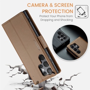 Funda Cartera de Cuero CaseMe <span class=keywords><strong>023</strong></span> con Hebilla y Protección RFID para <span class=keywords><strong>Samsung</strong></span> <span class=keywords><strong>Galaxy</strong></span> S26 Ultra S25 Edge S24 Plus S23 FE S22 S21 con Bolsillo para Tarjetas de Crédito - Product Image 5