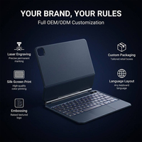 Clavier intelligent Magic Keyboard avec stylet intégré et rétroéclairage RGB pour Huawei MatePad 11.5 modèle 2026