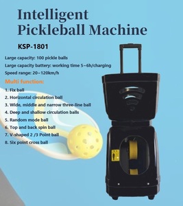Лидер продаж, автоматическая электронная машина для метания пиклбола для тренировок с дистанционным управлением - Product Image 2