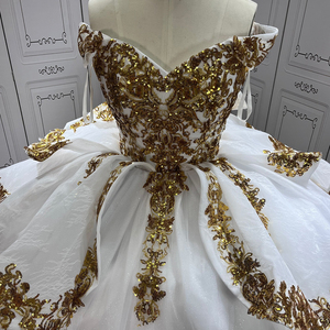 Photos Wedding Dress Gold - Elegant & Luxurious Designs