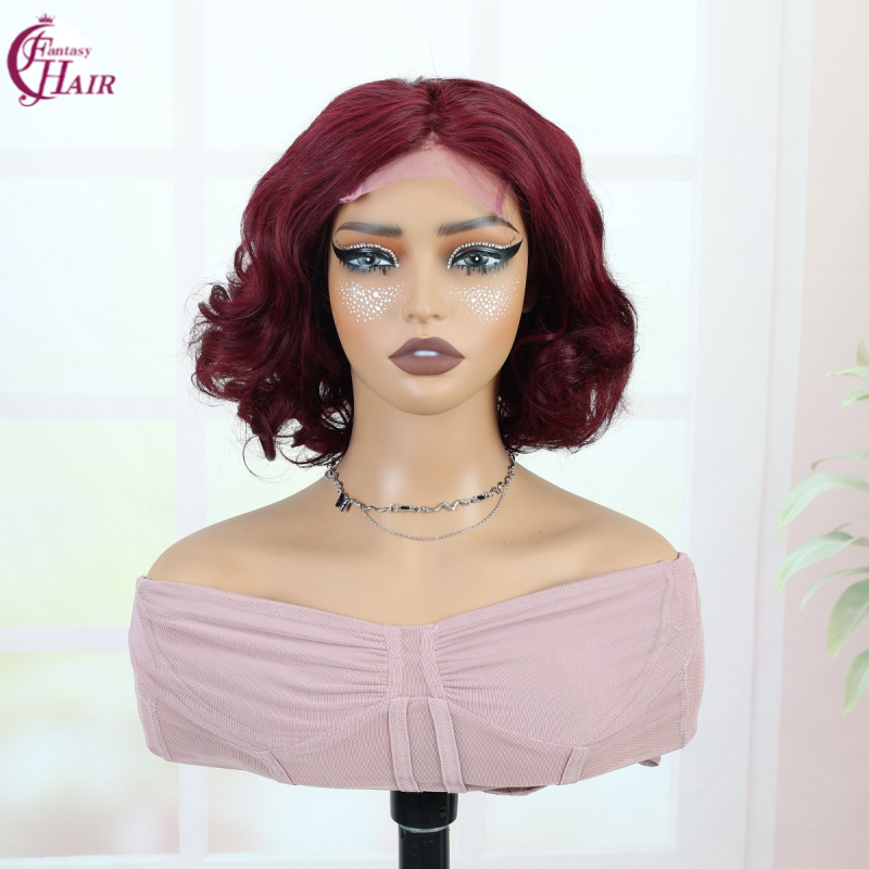 99J วิกผมลอนหลวม4x4