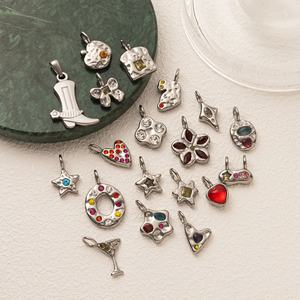 Charmes <span class=keywords><strong>en</strong></span> argent Bar |   Pendentifs <span class=keywords><strong>en</strong></span> acier inoxydable <span class=keywords><strong>pour</strong></span> la fabrication de bijoux |   Nourriture <span class=keywords><strong>Voyage</strong></span> Animal |   Étanche, hypoallergénique et sans ternissement - Product Image 6