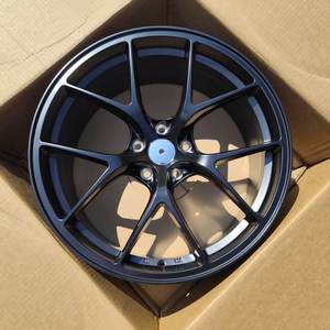 Cerchi in Lega di Alluminio Forgiati Fi-R EVO Ultra-Leggeri Giallo Limone con Dettagli Oro per <span class=keywords><strong>Porsche</strong></span> 991, BMW F8X M4 e G80 M3 - Product Image 3