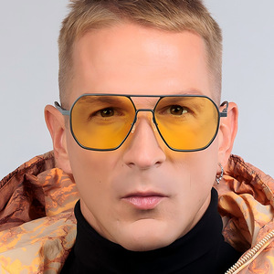 Nouvelles lunettes de soleil polarisées métalliques à changement de couleur UV400 pour hommes et femmes, tendance transfrontalière, pour l'extérieur - Product Image 2
