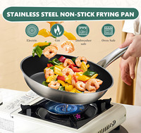 Wajan penggorengan baja tahan karat ramah lingkungan dengan dasar Steak Fajita pelat kisi Desain Baru sudut Sizzling