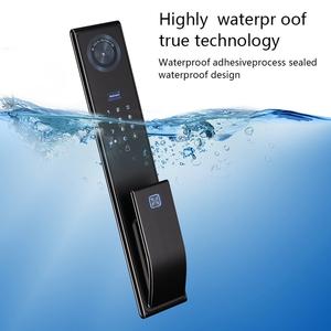 3 डी फेस फिंगरप्रिंट पहचान, वीडियो इंटरकॉम, एल्यूमीनियम मिश्र धातु सामग्री और उच्च गुणवत्ता के साथ - Product Image 5