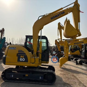 รถขุดขนาดเล็ก โคมัตสึ PC60 มือสอง อุปกรณ์ก่อสร้างทางวิศวกรรม โคมัตสึ PC60 70 รถขุด - Product Image 5