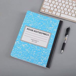 Xx781 School Supply Composition Writing Journal Lined Paper Marble Notebook 200Pages Exercise Book for Kids Student - Product Image 3